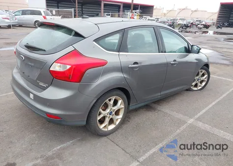 2014 Ford Focus Titanium from USA, damaged, VIN 1FADP3N25EL143272